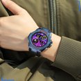 thumbnail image 2 of Findtime Man Watch for Men Sports Quartz Wristwatch Outdoor Waterproof Military Digital Watches Dual Time and Stopwatch Alarm Clock, 2 of 7