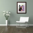 thumbnail image 4 of Trademark Fine Art "German Shepherd II" Canvas Art by Dean Russo, White Matte, Wood Frame, 4 of 4