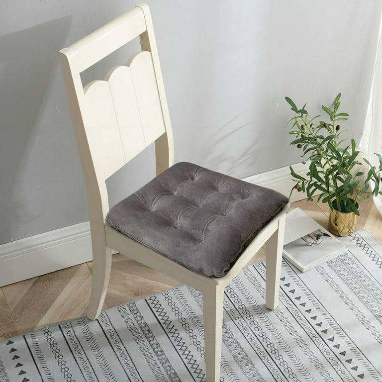 Meuva Color Matching Velvet Cushion Chair Cushion Student Stool Ass Cushion Office Chair Cushion Car Cushion Car Office Desk Memory Foam Cushion