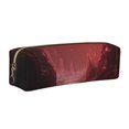 thumbnail image 1 of Balery Red Moon Lava Estuche de Lápices de Cuero Impreso, Estuche para Suministros de Arte, Estuche de Lápices con Cremallera, Estuche de Almacenamiento de Papelería, 1 of 7