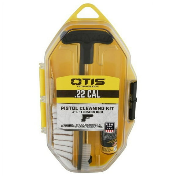 Otis Technology Pistol Cleaning Kit, .22 cal, Black