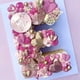thumbnail image 4 of Decoración de pastel de mariposa de doble cara de papel dorado Decoración de pastel de cumpleaños Complemento para pastel Decoración de pastel Complemento para hornear, 4 of 6