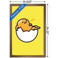 thumbnail image 3 of Gudetama - Sigh Wall Poster, 14.725" x 22.375" Framed, 3 of 6