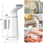 JFengqi Steamer for Clothes, 700W Powerful Handheld Garment Steamer, Portable Travel Steam Iron, 150ml Water Tank