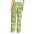 thumbnail image 3 of Xecao Cute Dinosaurs Cartoon Women's Straight Lounge Pajama Pants: The Epitome of Relaxed Sleepwear, 3 of 9