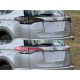 thumbnail image 3 of Rvinyl Tail Light Tint Covers Compatible with Toyota Rav4 2016-2018 - Blackout Smoke, 3 of 10