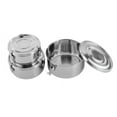 thumbnail image 6 of Stainless Steel Food Storage Containers, Kitchen Food Containers Airtight 3 Sets, 6 of 18
