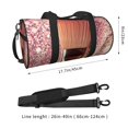 thumbnail image 2 of Easygdp Makeup Brush on Pink Glitter Bolsa de Viaje, Bolsa de Mano, Bolsa de Gimnasio, Bolsa de Equipaje para Viaje, 2 of 6