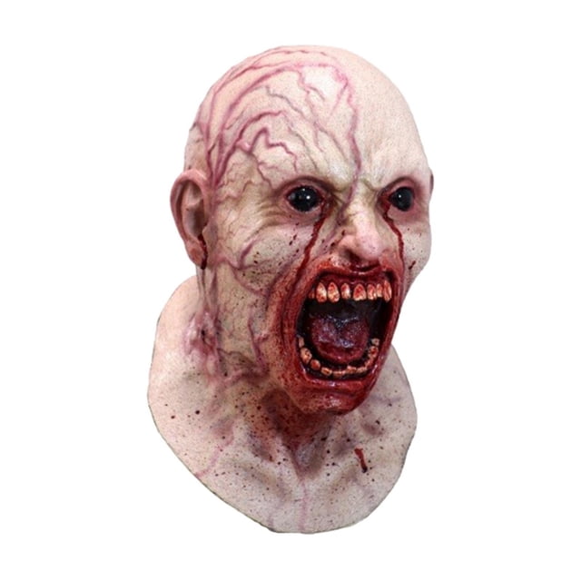 Máscara de Halloween HUOGUO Terror, disfraz de cosplay aterrador, talla adulto
