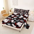 thumbnail image 2 of Erosebridal Sport Baseball Print Full Size Sheets 4-Piece for Boys Girls,Ball Gamer Bed Sheets for Kids Teens,Super Cozy Room Decor, 2 of 5