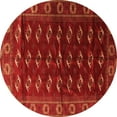 thumbnail image 1 of Ahgly Company Indoor Round Persian Orange Traditional Area Rugs, 5' Round, 1 of 1