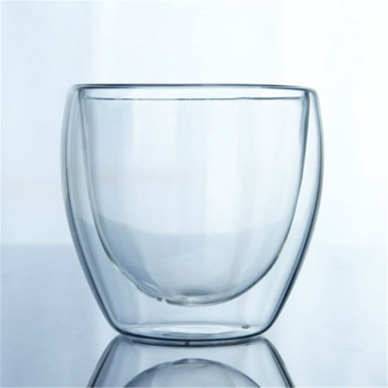 Double Wall Insulated Glasses Thermal Coffee Glass Mug Tea Cup  150/250/350/450ml