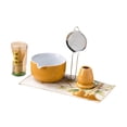 thumbnail image 2 of Set de batalla de Matcha de 7 piezas, kit completo de tazón l japonés, de tazón de mezcla de para bebidas de cocina Amarillo brillante, 2 of 9