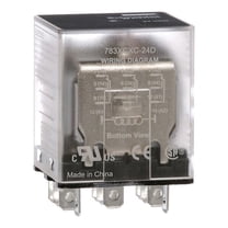 Socket, General Purpose Relay, Square, 15 A, 11 Pins, Faston Connector ...