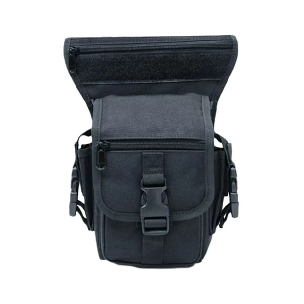 Bolsa para equipo de ciclismo al aire libre, bolsa para pierna, almacenamiento táctico, riñonera multifuncional, bolsa para equipo multicapa