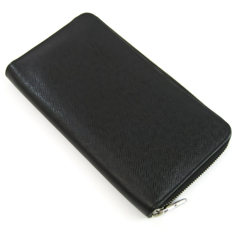 Authenticated Used Louis Vuitton Taiga Zippy Organizer NM M30056 Men's  Taiga Leather Long Wallet (bi-fold) Noir