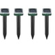 thumbnail image 1 of Laklulu Set de 4 lámparas solares, ABS, Verde, 1 of 6