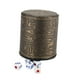 thumbnail image 2 of Vogacara Manual Straight Dice Cup Set Funny Dice Game Entertainment Pattern Sieve Bowl Lightweight Box Clubs Egyptian Wear-resistant Cup Type2 NO2, 2 of 6