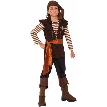 Rogue Pirate Mate Child's Costume, Small (4-6)