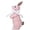 Pink Standing, variant on JEWLALO Easter Bunny Figurine, Easter Tabletop Decoration, Outdoor Garden Statue Rabbit Craft Ornament, for Home Farmhouse Lawn Tabletop Spring Easter Decors (Blue Sitting)