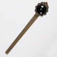 thumbnail image 5 of Gemini Bookmarks and Book Markers: Lace Bookmark in Antique Bronze - a Gift for Readers and Book Lovers, 5 of 5