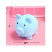 Cartoon Pig Money Coins Box Children Gift Transparent Piggy Bank Storage Box