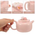 thumbnail image 4 of Tetera Tetera Infusor Jarra de Té Juego de Té Tetera Portátil Vintage Porcelana Viajes Señorita, 4 of 6
