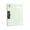 Green-GN Home Decor, variant on JJV Free Standing Clipboard and Desktop Stand, A4 Plastic Writing Board Clip with Adjustable Buckles Easel Back, Portable File Holder with Side Pen Clip for Office, Meeting, Reading