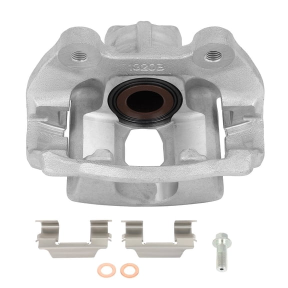 cciyu Rear Left Brake Caliper With Bracket 18B5059 For Buick 2008-2017 For Cadillac 2013-2019 For Chevrolet 2009-2017 For GMC 2007-2017 For Saturn 2007-2010