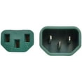 thumbnail image 3 of Tripp Lite 3ft Computer Power Extension Cord (IEC-320-C14 to IEC-320-C13), Green, 3 of 5