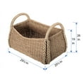 thumbnail image 5 of Kouboo Handles Seagrass Storage Baskets Brown, 5 of 7