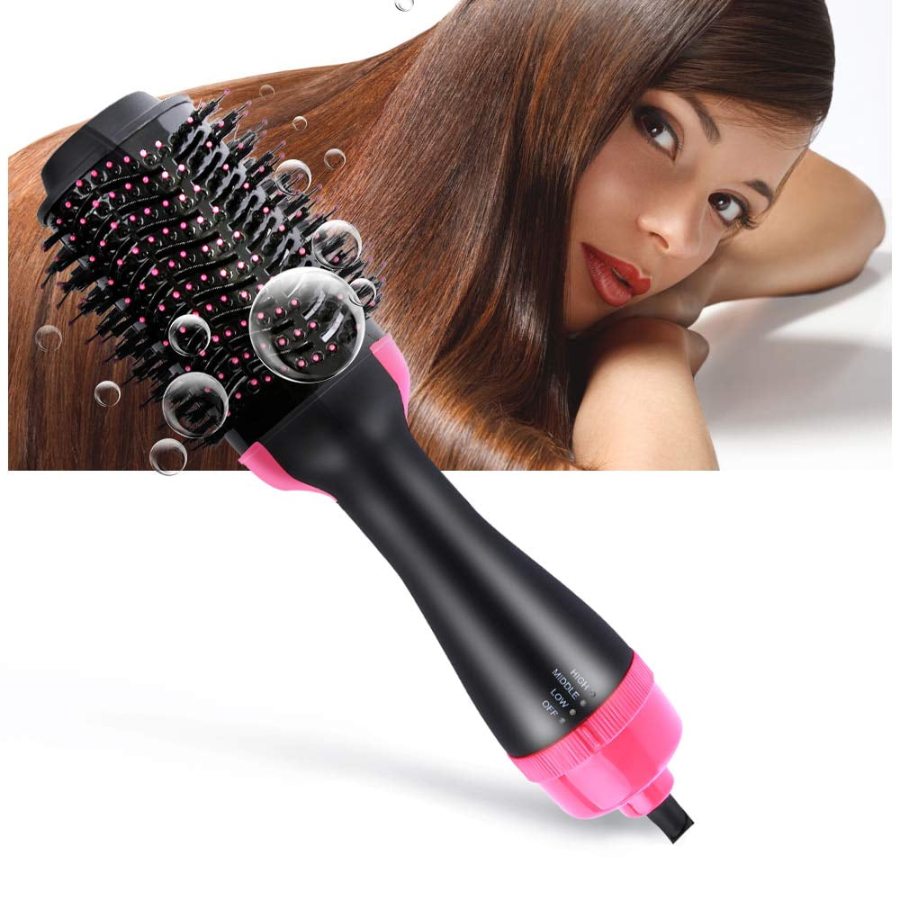 Hot Air Brush, Multifunctional 3in1 Salon Negative Ion Hair
