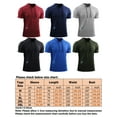 thumbnail image 2 of Frontwalk Mens Short Sleeve Hoodies Tops Solid Hooded T Shirt Gym Workout Athletic Shirts, 2 of 3