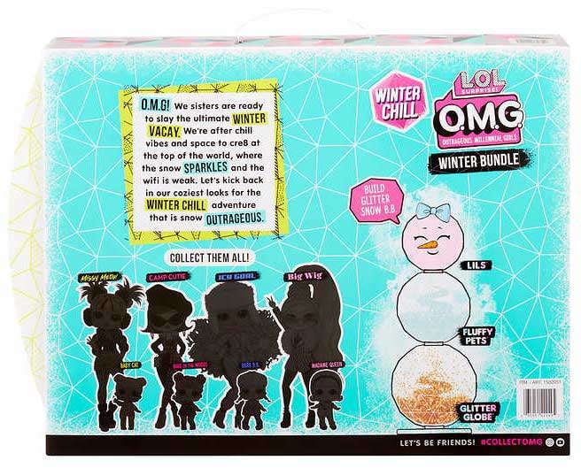 LOL Surprise Omg Missy Meow Fashion Doll [Winter Bundle]