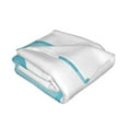 thumbnail image 5 of Dream Sky Blue Clouds Throw Blanket, Super Soft Anti-Pilling Flannel Bed Blankets, 50"x40", 5 of 8