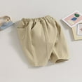 thumbnail image 2 of Toddler Harem Pants Casual Elastic Waist Solid Color Long Pants Kid Sweatpants, 2 of 6