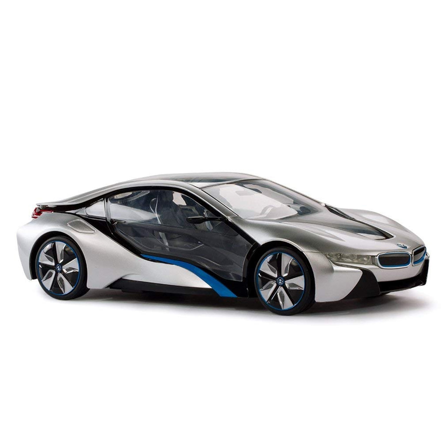 LARGE BMW i8 VISION CONCEPT RECHARGEABLE RADIO REMOTE CONTROL CAR   WHITE  L@@K 