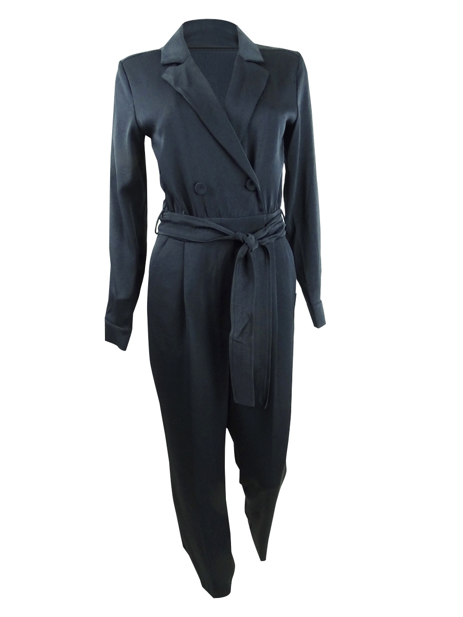 Marella Women's Belted Woven Jumpsuit 