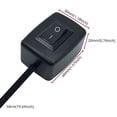 thumbnail image 4 of Sidaley Interruptor de altavoz automático desmontable de alta sensibilidad modificado Universal barcos motocicleta bicicleta eléctrica interruptores Vehículos, repuestos y accesorios Mis Tipo 2 Sidaley VI017059-02, 4 of 6