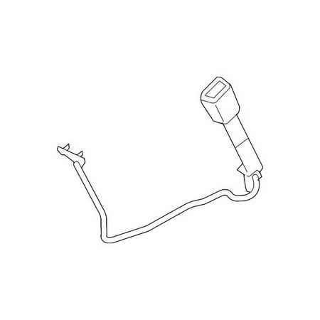 Genuine OE Nissan Buckle - 86842-3RN8A