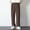 Brown, variant on Bcfgryg Men's Wide Leg Straight Loose Casual Style Trousers Draped Suit Trousers Men’s Casual Pants Brown L