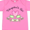 thumbnail image 4 of Inktastic Pawpaw's Girl Heart Flowers Girls Baby Bodysuit, 4 of 5