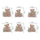 thumbnail image 4 of (LL009) Llavero Con DIY 6 Uds. Oso (diamante Forma Especial Doble Cara), 4 of 9