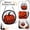 D, variant on Halloween Decoration, Bat Acrylic Sun Catcher, Round Hanging Decor for Indoor Window, Front Porch and Garden Decor, 7.4 in