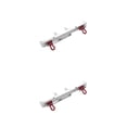 thumbnail image 1 of Riwesomey Accesorios para automóviles Estructura mejorada de aleación de aluminio Parachoques trasero Piezas de modificación de vehículos multiusos Plata 2piezas Riwesomey CBP263688, 1 of 5