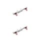 thumbnail image 3 of Riwesomey Accesorios para automóviles Aleación de aluminio Parachoques trasero resistente Piezas de modificación de vehículos simulados multipropósito Plata 2piezas Riwesomey CBP263688, 3 of 5