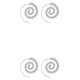 thumbnail image 1 of Sonducket Round Spiral Earrings Anniversary Gift Lady Accessories Personality Hanging Ear Dangle Popular Pedant Decorations Use Earring Type7 NO7, 1 of 6