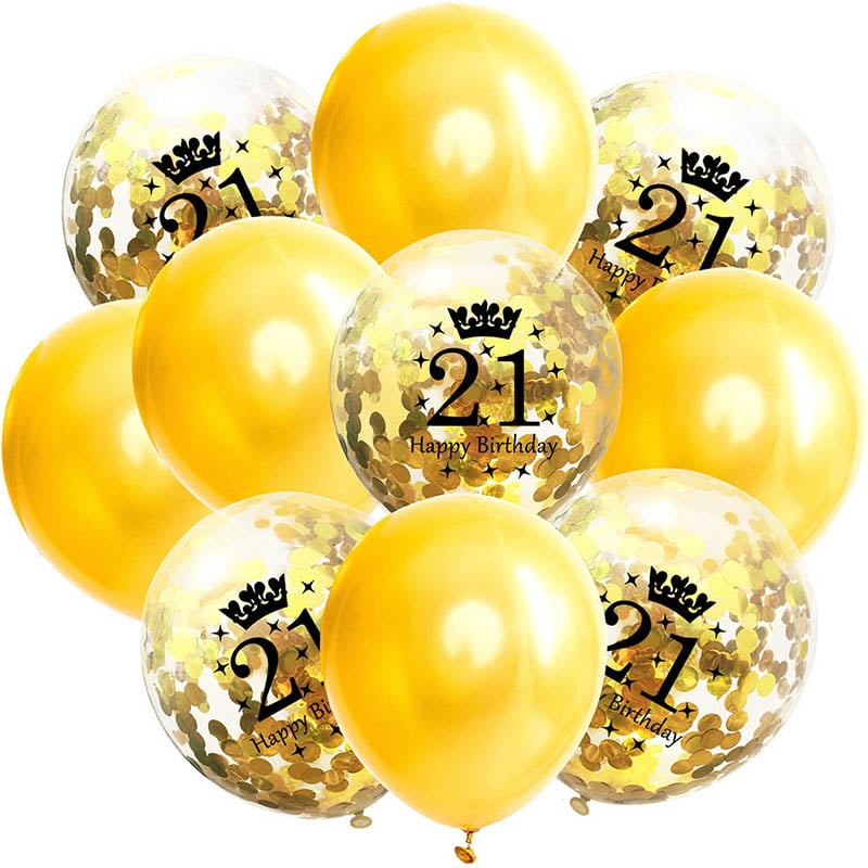 10/" /& 18/" Transparent Latex Balloons Wedding Birthday Confetti Decoration confet