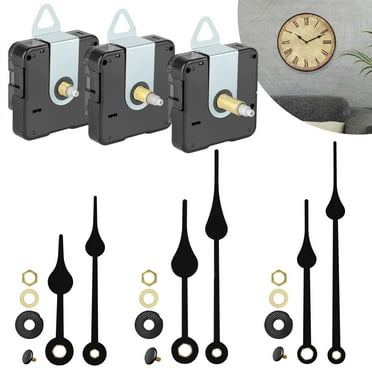 3pcs Quartz Clock Movement Kit, EEEkit DIY Repair Clock Mechanism Part with 3pair Hands