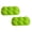 Green 2pack, variant on 2 Pcs Easter Egg Shaped Silicone Cake Mold 6-Cavity Chocolate Cook Trays for Diy Candy Chocolate Jelly Fondant Making